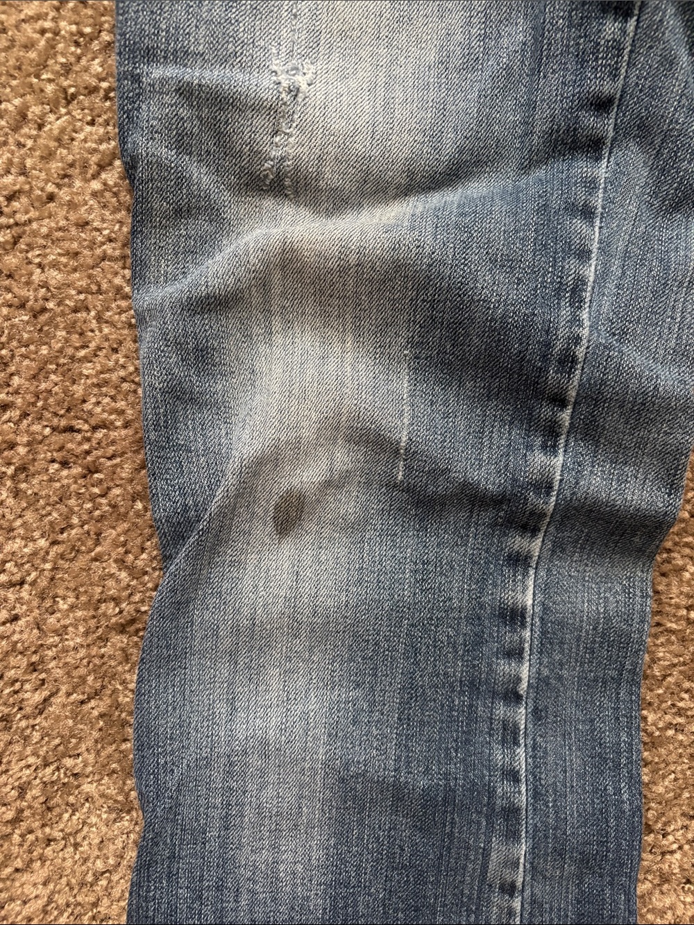 Women’s Boot Cut Jeans with Embroidered Back Pocket — Blue - Picture 5 of 6
